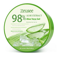 Aloe Vera Gel 98 Acne Control Product Hydrating Moisturizing Facial Cream With Spoon