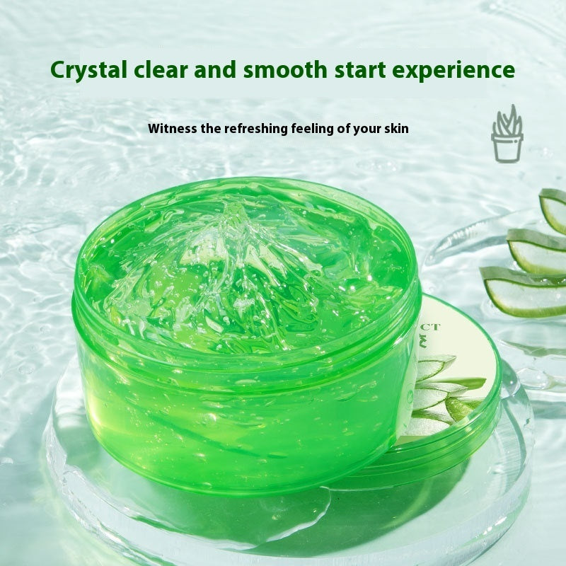 Aloe Vera Gel 98 Acne Control Product Hydrating Moisturizing Facial Cream With Spoon