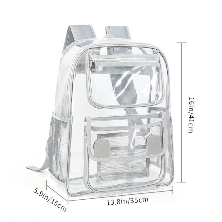 Transparent Large Capacity Outdoor Travel Backpack