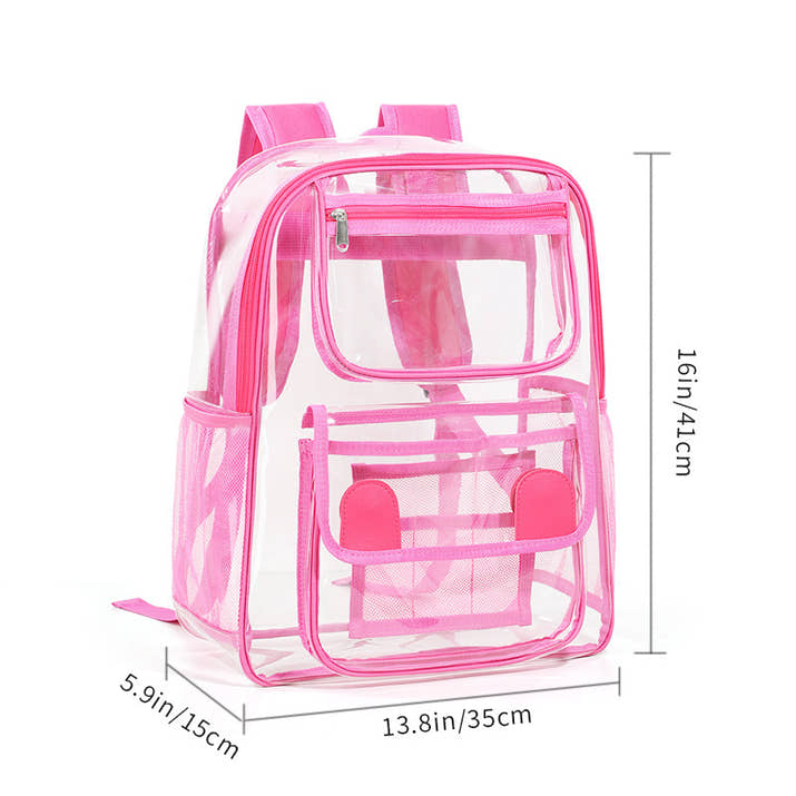 Transparent Large Capacity Outdoor Travel Backpack